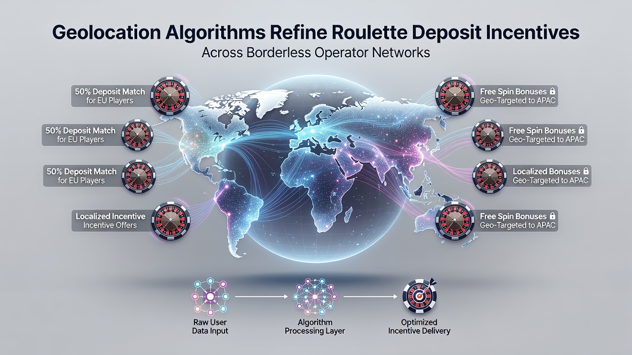 Geolocation algorithms mapping roulette deposit incentives across international operator networks