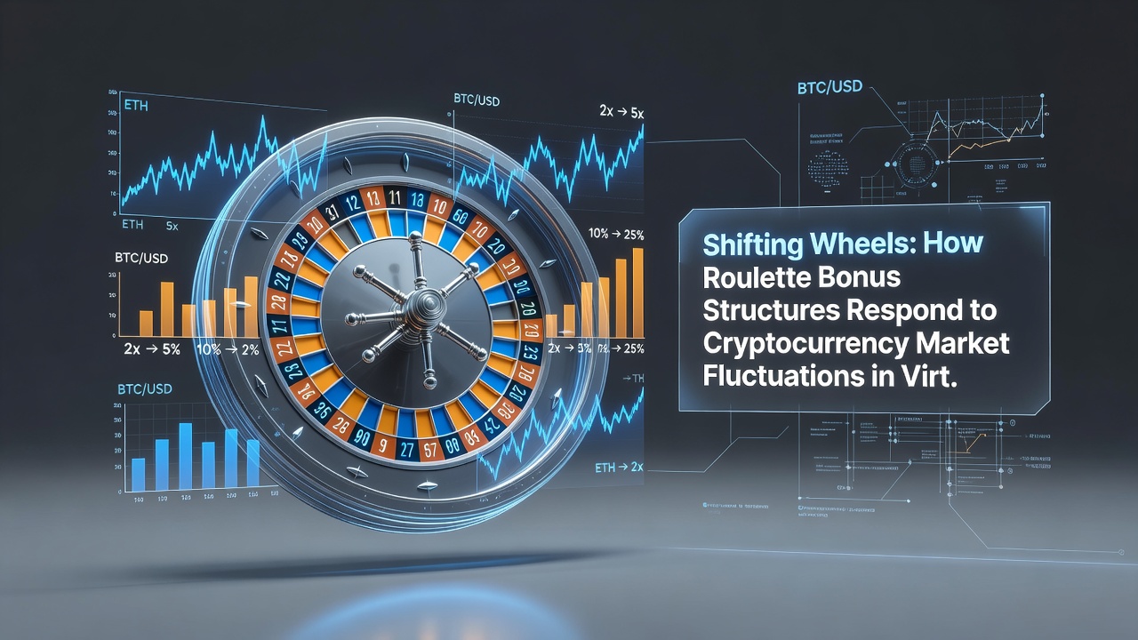 Dashboard view of virtual casino backend showing live cryptocurrency feeds linked to active roulette bonus parameters